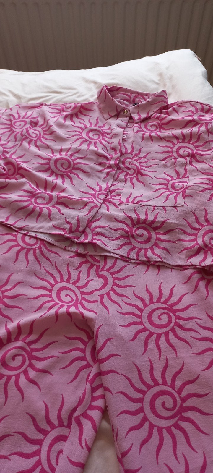 Luchtig zomerset mt 42/44, Kleding | Dames, Ophalen of Verzenden, Nieuw, Maat 42/44 (L), Roze