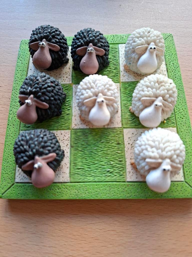 Boter Kaas Eieren Schaapjes  Texel Spel stenen versie, Een of twee spelers, Ophalen of Verzenden, Zo goed als nieuw