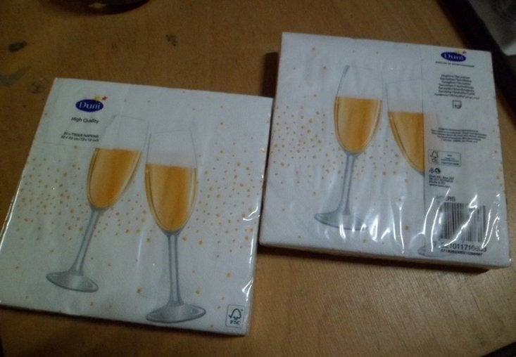 Partij servetten cheers per 20 stuks, ., Nieuw, Ophalen of Verzenden, .