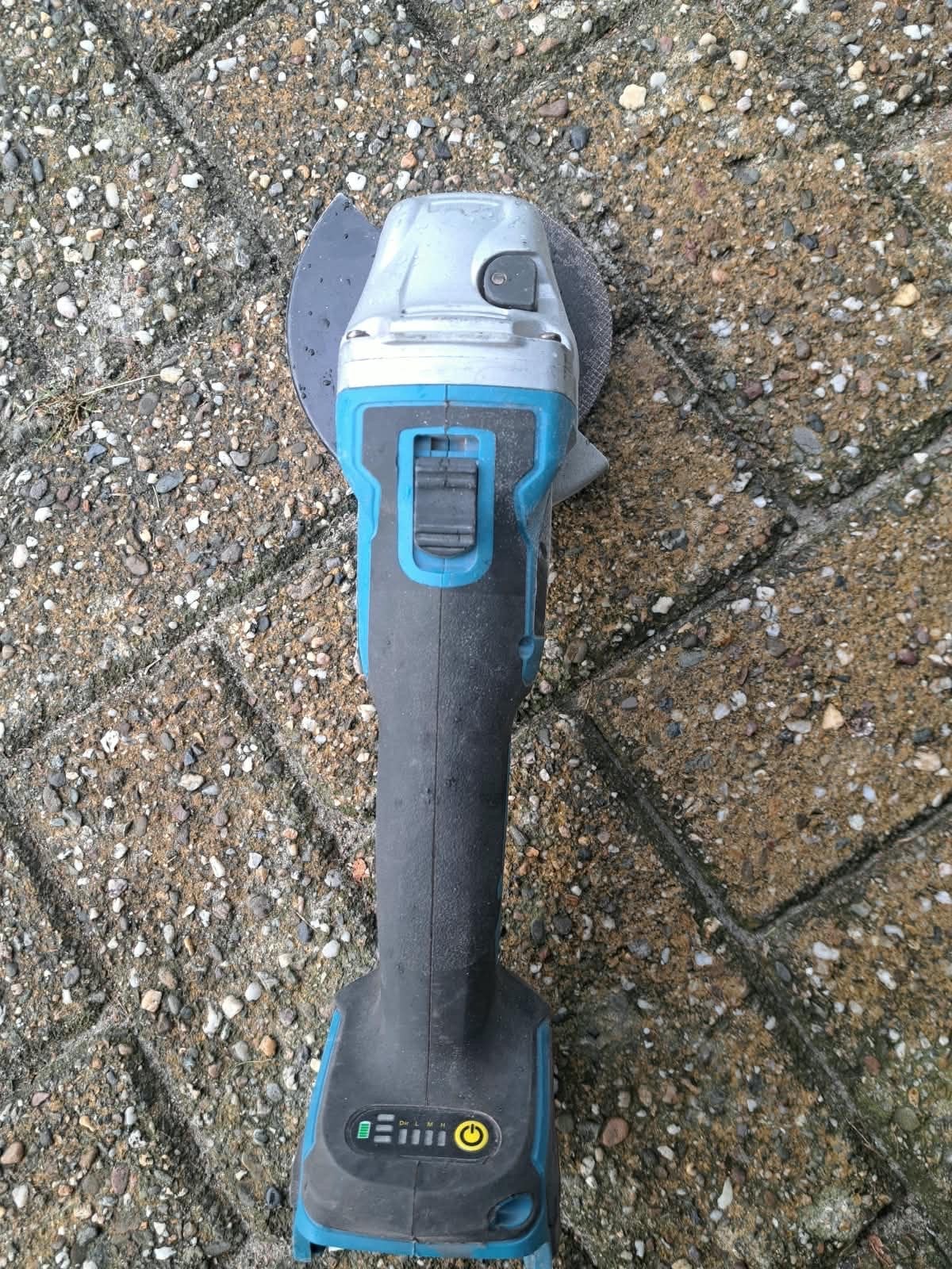 Accu haakse slijper - Zo goed als nieuw, Ophalen of Verzenden, Zo goed als nieuw, Minder dan 700 watt, Haakse handslijpmachine