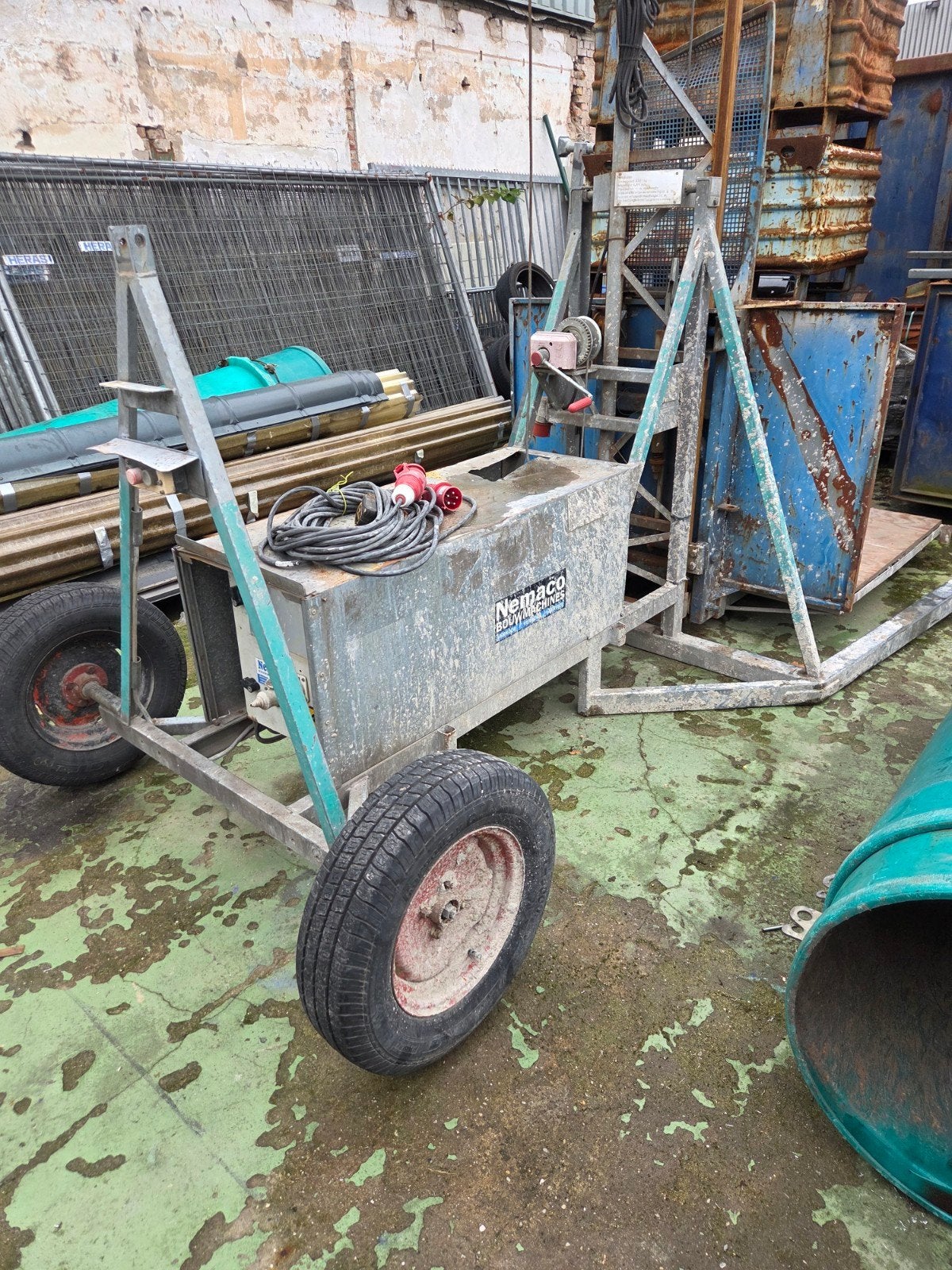 mobiele bouwlift 7m, Ophalen, Gebruikt