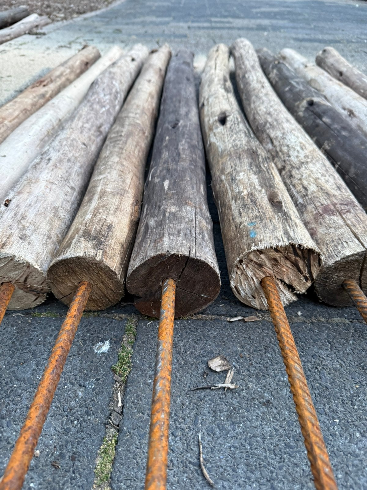 Prikpaal voor schapenhek / kippenhok, Ophalen, Nieuw, Minder dan 180 cm, Planken