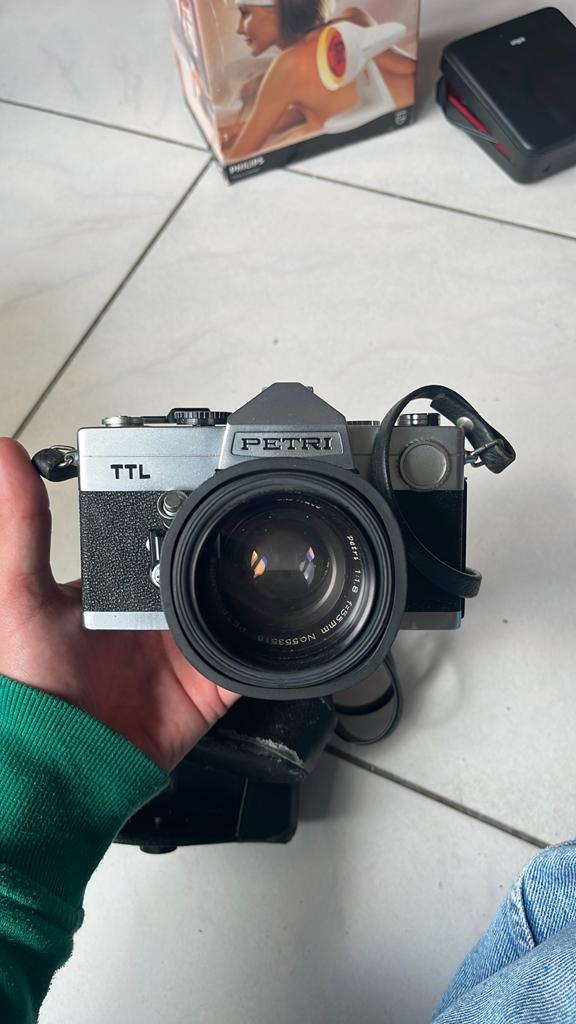 Vintage Petri camera, Ophalen of Verzenden, Gebruikt, Compact, Overige Merken