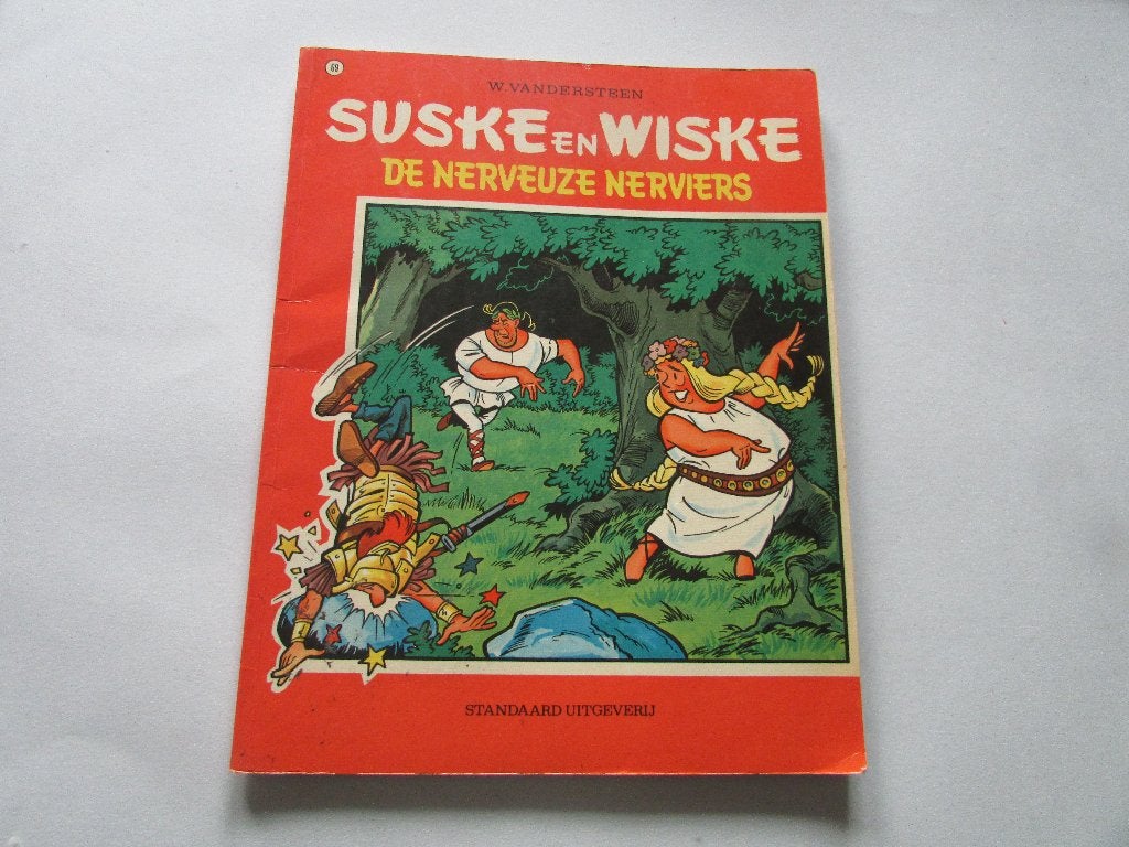 SUSKE EN WISKE ; DE NERVEUZE NEVIERS, Gelezen, Willy Vandersteen, Eén stripboek, Ophalen of Verzenden