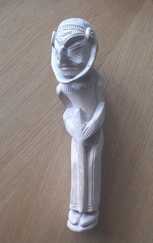 Houten beeld naive folk art, Antiek en Kunst, Ophalen of Verzenden