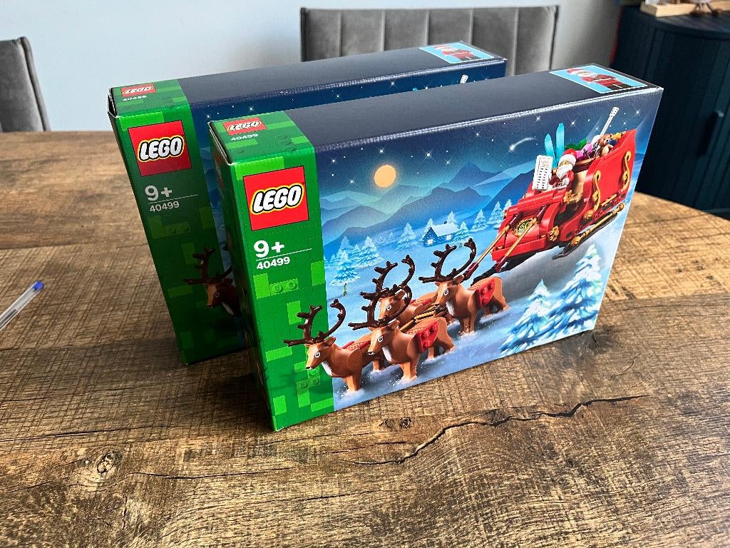 Lego Kerst - 2x Arrenslee (40499), Overige thema's, Lego, Nieuw, Ophalen of Verzenden