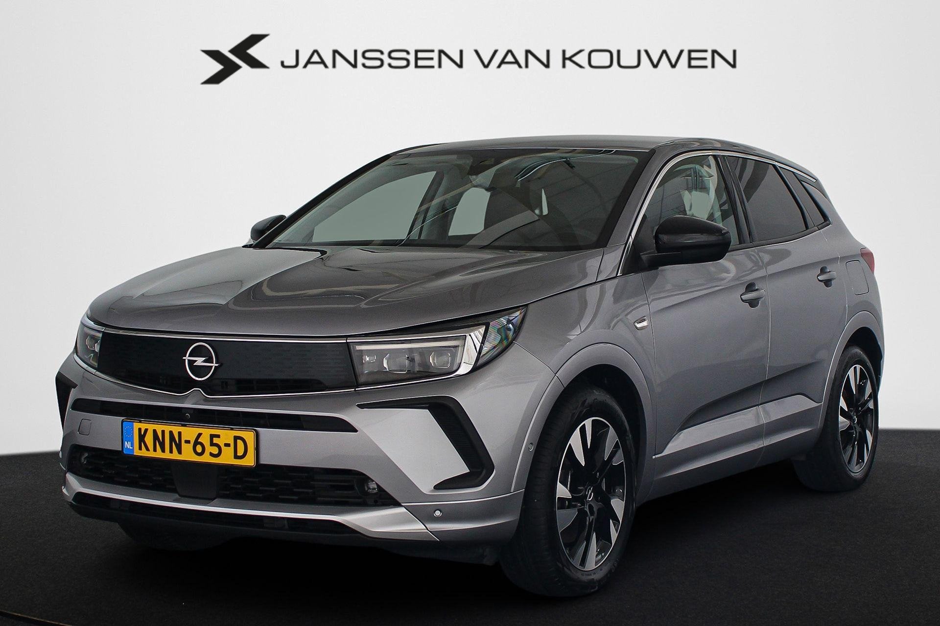 Opel Grandland 1.6 Turbo Plug-In Hybrid 4x4 Ultimate 300 PK, Auto's, 4 cilinders, 1776 kg, Leder en Stof, Vierwielaandrijving