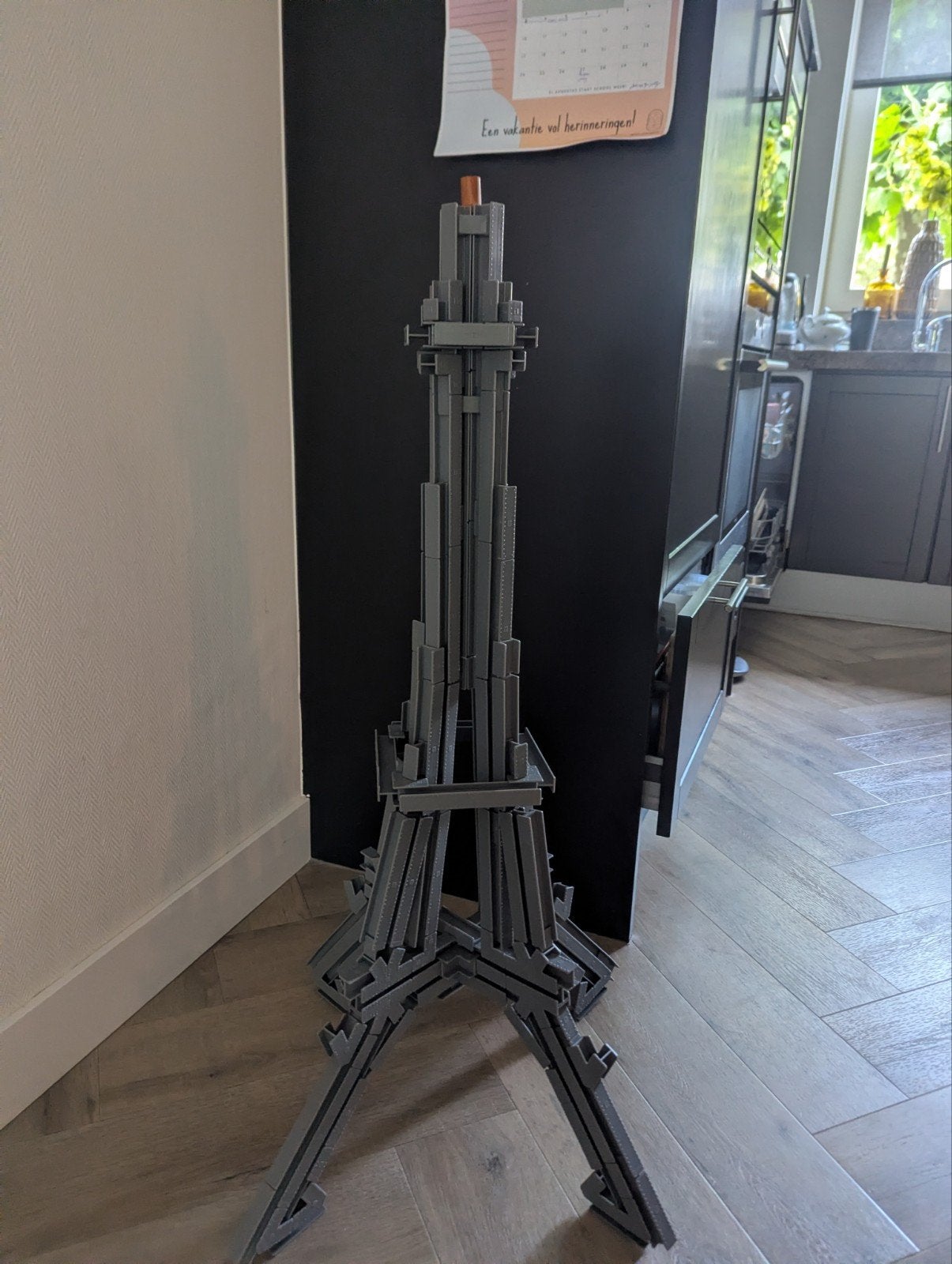 Mini Unit Beams Eiffeltoren Bouwpakket - 470 Stuks, Ophalen of Verzenden, Zo goed als nieuw, Overige merken