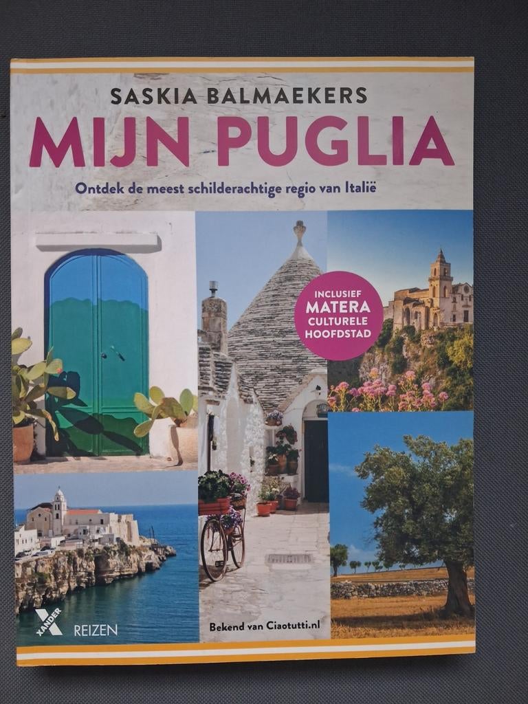 Saskia Balmaekers - Mijn Puglia, Boeken, Europa, Saskia Balmaekers, Ophalen of Verzenden, Zo goed als nieuw