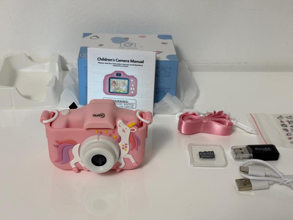 Ilona️ Digitale Kindercamera - leuke cadeau Speelgoedcamera, Ophalen of Verzenden, Nieuw, Elektronica, Met licht