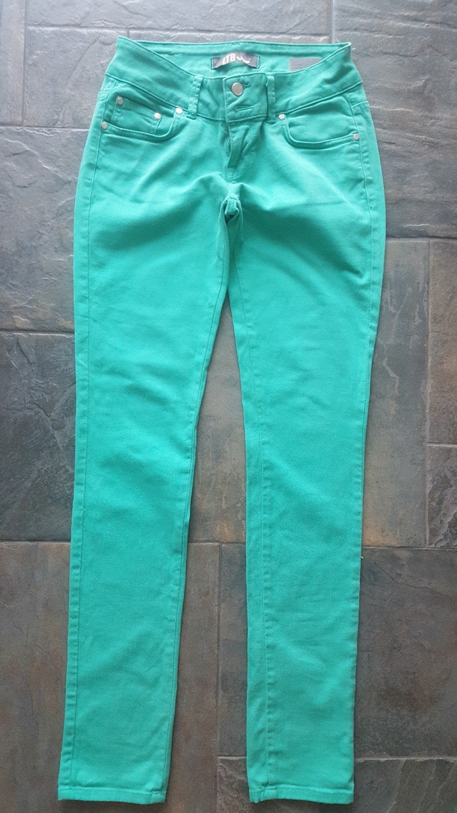 Groene LTB Molly spijkerbroek, Maat 28, Overige kleuren, Verzenden, Zo goed als nieuw, LTB