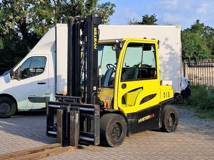 Hyster - 2022 - J5.5XN6 - 1638 Uren, 4M Duplex, Vorkverstell, Overige aandrijving, Heftruck, Hyster