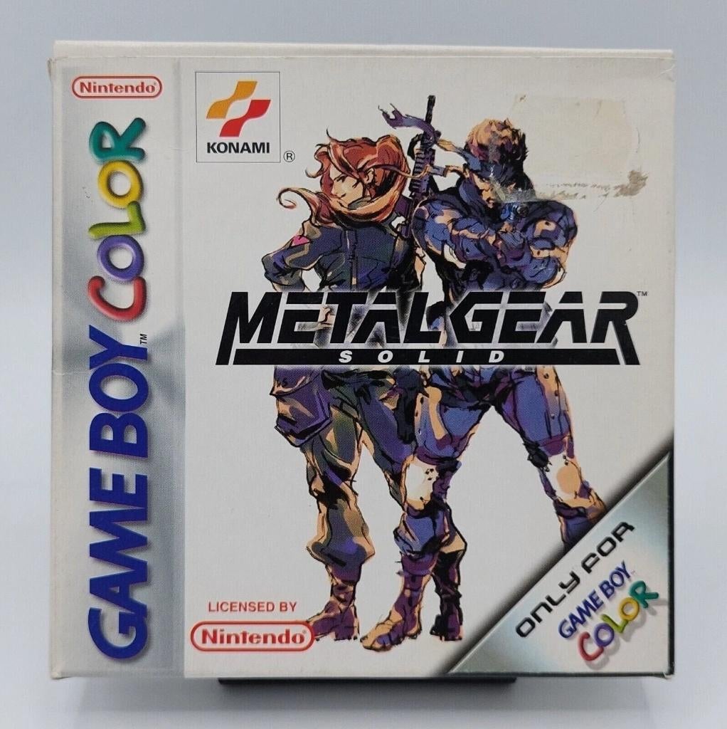 Konami Metal Gear Solid for Nintendo Game Boy Color, Spelcomputers en Games, Avontuur en Actie, Gebruikt, Vanaf 18 jaar, Verzenden