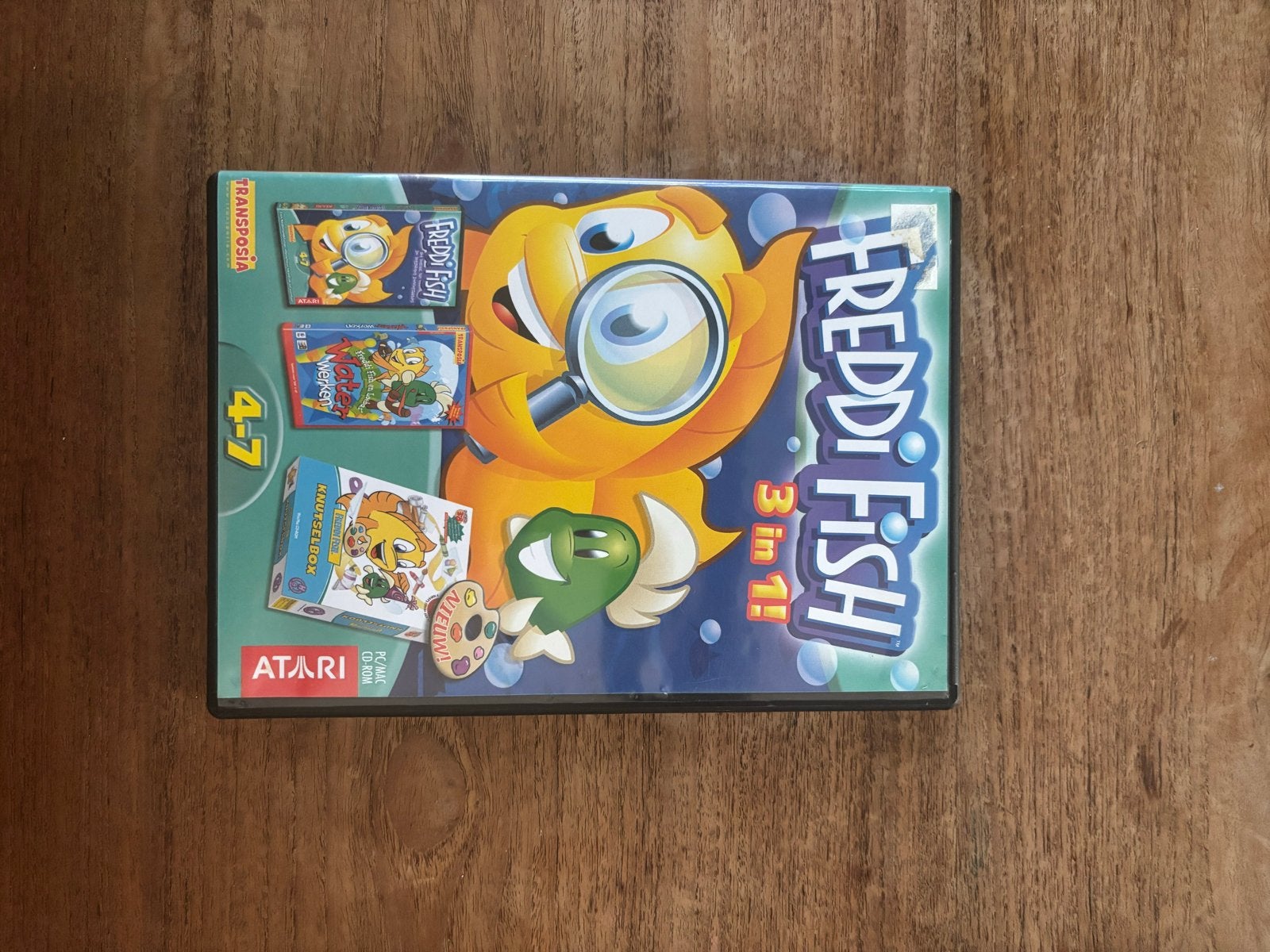 Freddi Fish 3 in 1! PC CD-ROM (4-7 jaar), Puzzel en Educatief, Gebruikt, 1 speler, Ophalen of Verzenden
