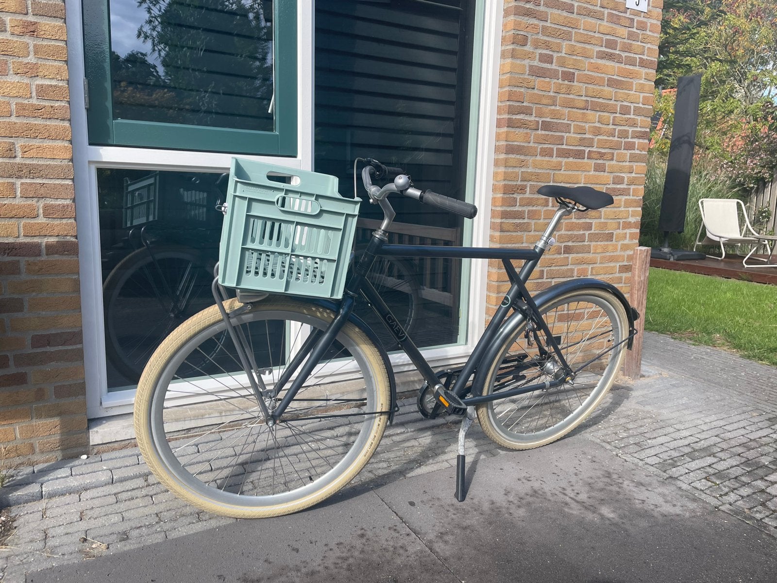 BSP Gaev stadsfiets 62cm - 3 versnellingen, terugtraprem, Gebruikt, Versnellingen, 61 tot 65 cm, Ophalen