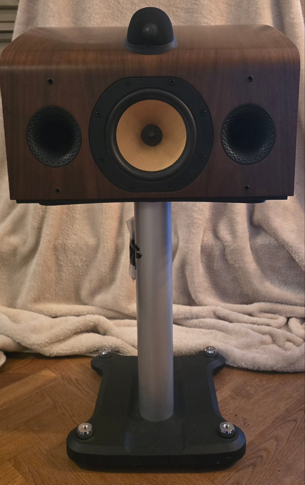 B&W HTM7 centerspeaker + stand van Monitor Audio, Ophalen, Center speaker, Bowers & Wilkins (B&W)