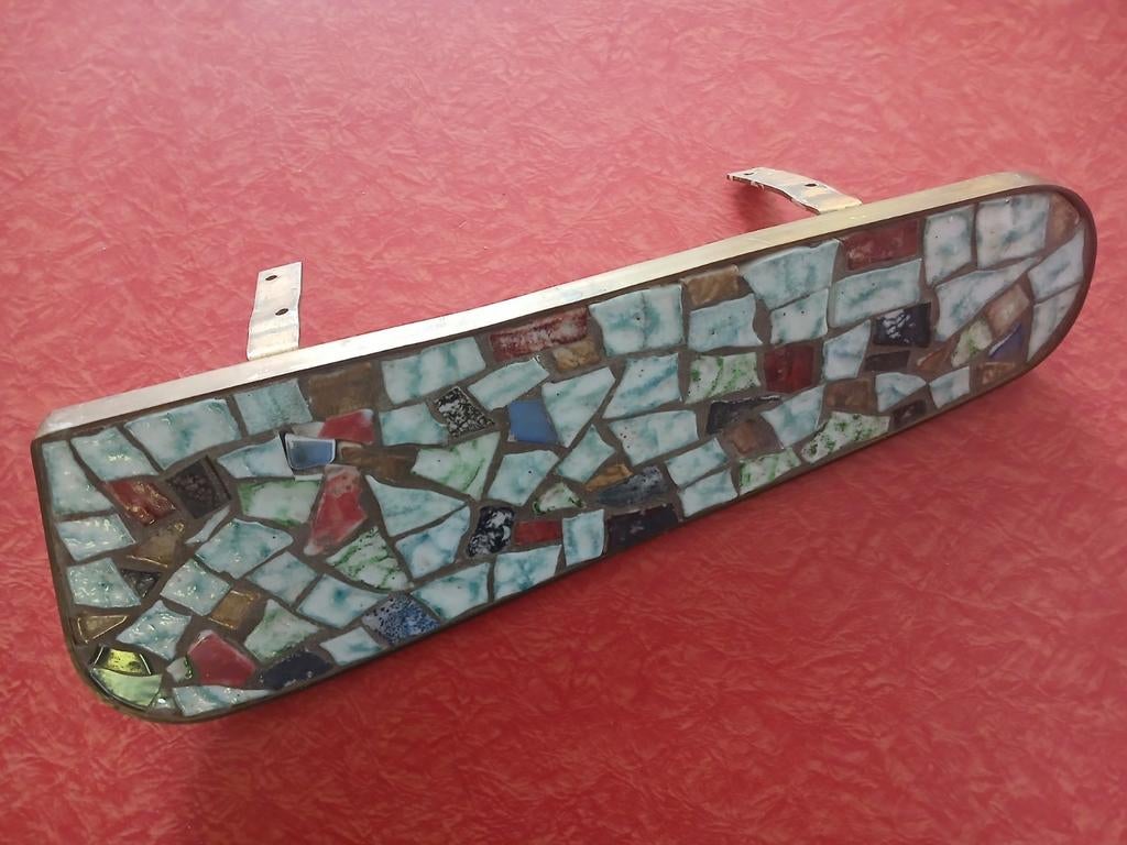 Unieke mozaïek wandplank/decoratie, Ophalen of Verzenden