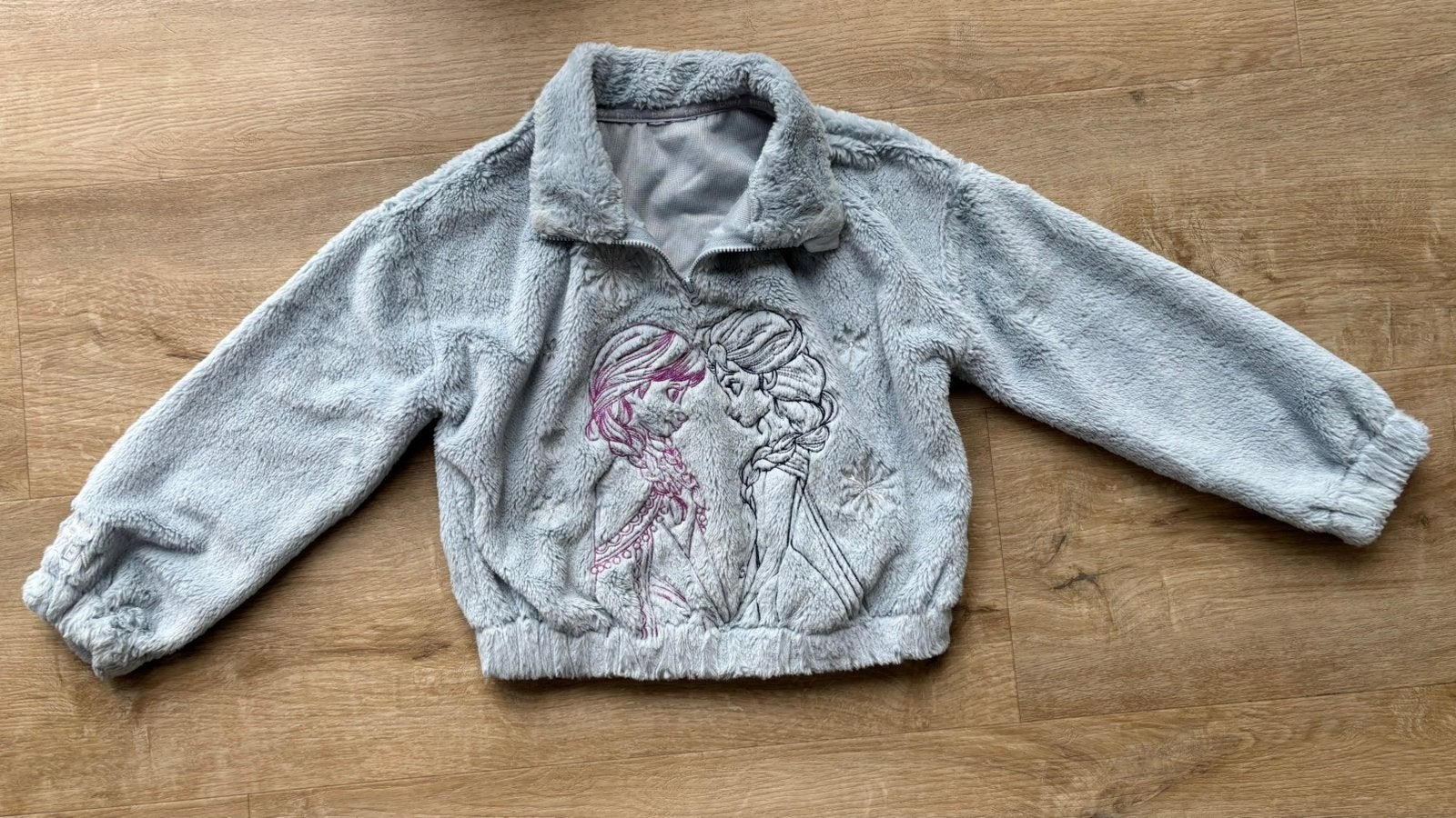 Maat 122-128. Frozen. Teddy trui., Ophalen of Verzenden, Zo goed als nieuw, Meisje, Trui of Vest
