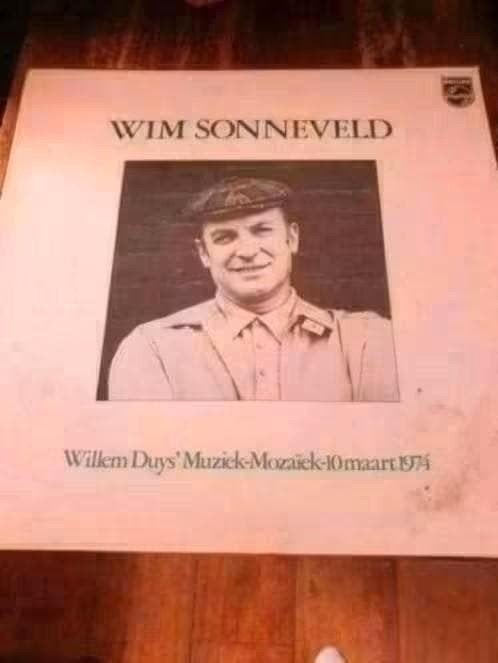 Wim Sonneveld - Willem Duys' Muziek-Mozaïek 1974 LP, Cd's en Dvd's, LP, Gebruikt, Cabaret of Kleinkunst, Ophalen of Verzenden