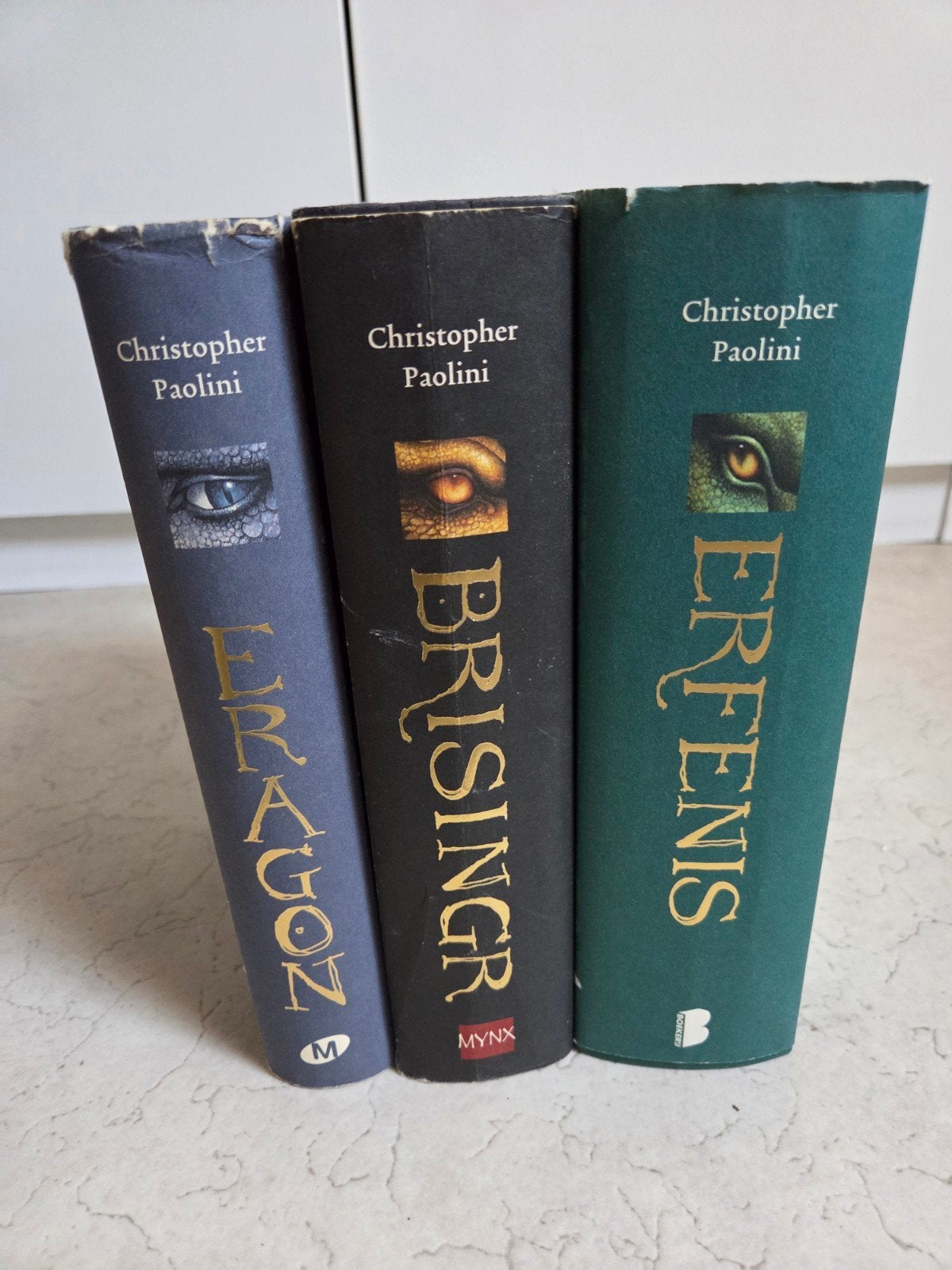 Eragon reeks, deel 1, 3 en 4. Christopher Paolini, Boeken, Fantasy, Ophalen of Verzenden, Gelezen