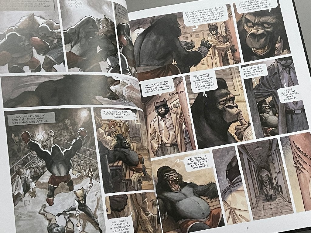 Blacksad  Ergens tussen de schaduwen - luxe grootformaat, Boeken, Eén stripboek, Ophalen of Verzenden, Nieuw