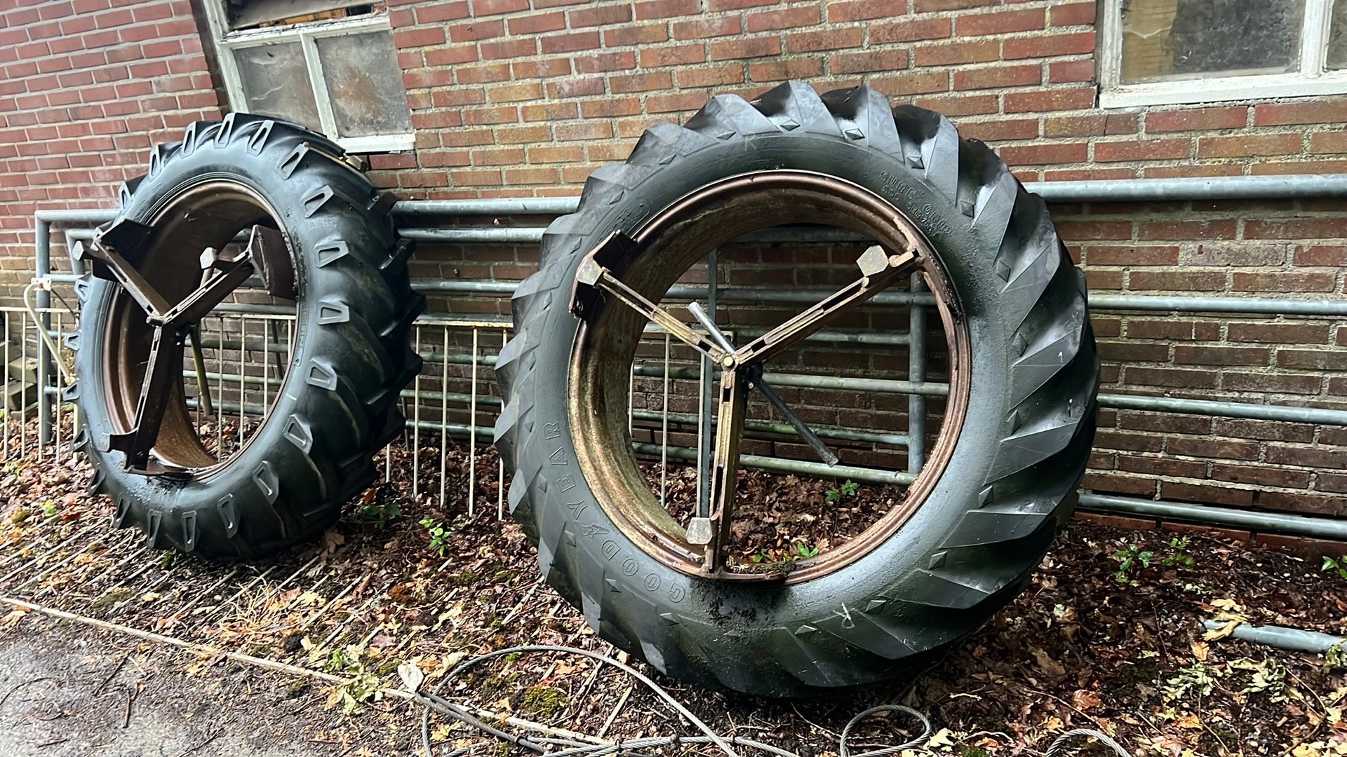 Dubbellucht molcon, Zakelijke goederen, Agrarisch | Onderdelen | Banden, Velgen en Assen, Ophalen