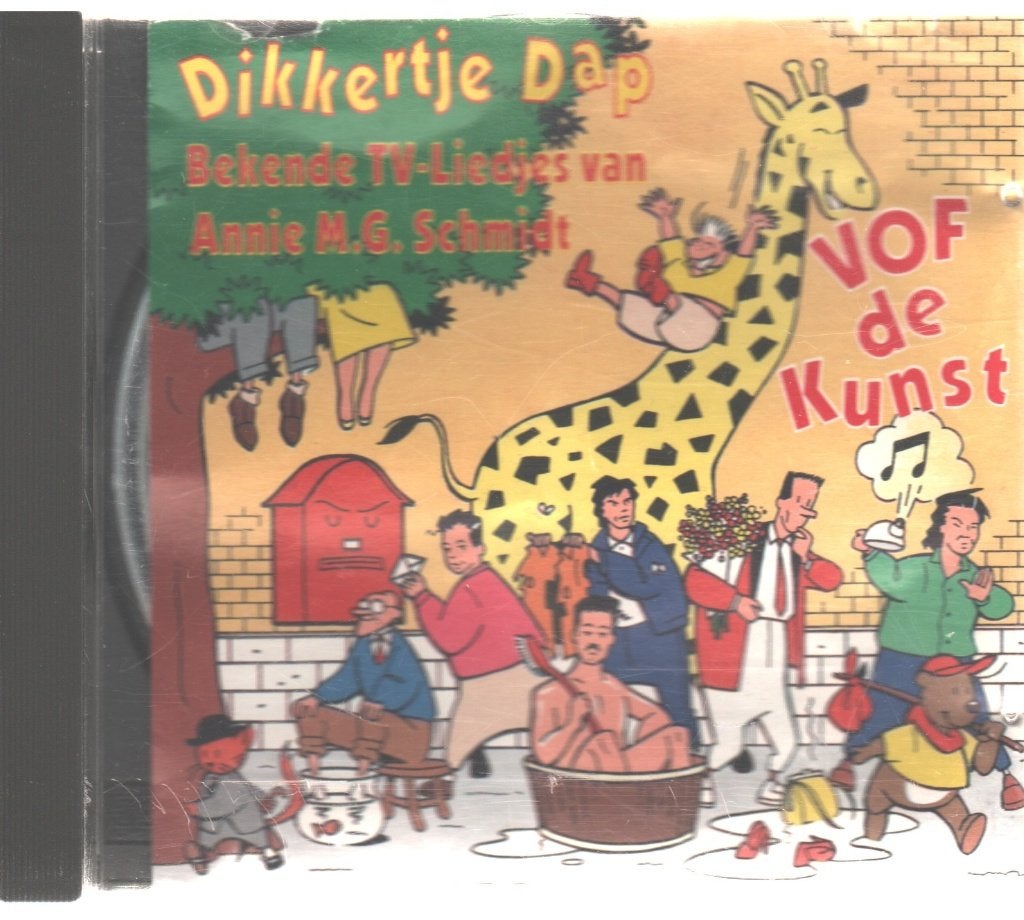 Dikkertje Dap cd met12 liedjes, Ophalen of Verzenden, Zo goed als nieuw, Overige typen, Tot 2 jaar