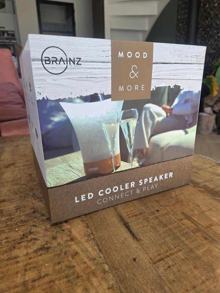 Brainz LED Cooler Speaker - Nieuw in doos, Audio, Tv en Foto, Luidsprekers, Nieuw, Overige typen, Minder dan 60 watt, Overige merken