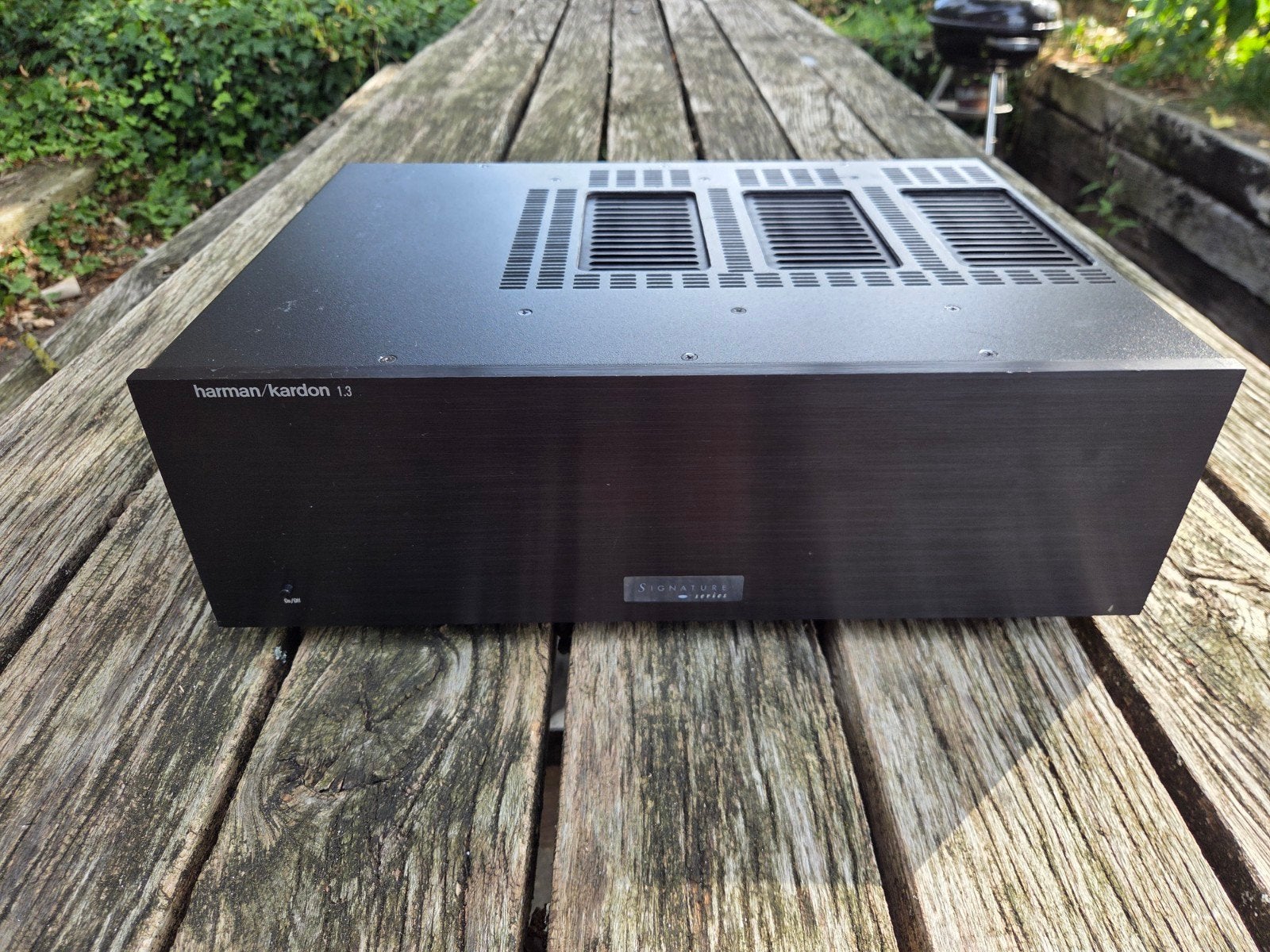 Harman Kardon Signature 1.3 Eindversterker, Audio, Tv en Foto, Versterkers en Receivers, Niet werkend, 120 watt of meer, Stereo