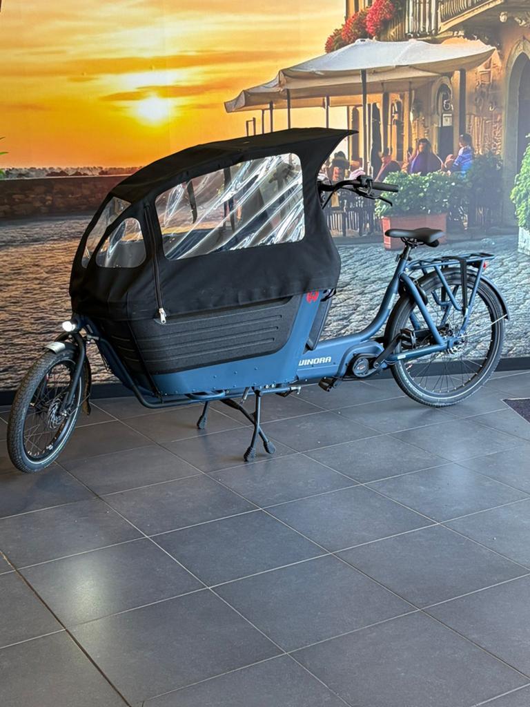 ❗️Winora Hub 2 BOSCH  bakfiets 1337 km  12 maand GARANTIE❗️, Fietsen en Brommers, Fietsen | Bakfietsen, Zo goed als nieuw, Overige merken