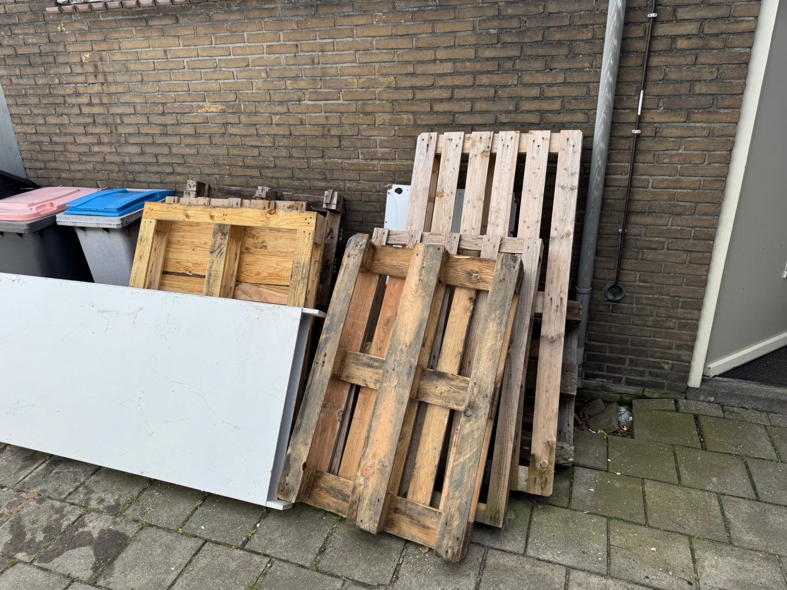 Pallets op te halen, Ophalen, Zo goed als nieuw, Pallet, Minder dan 200 cm