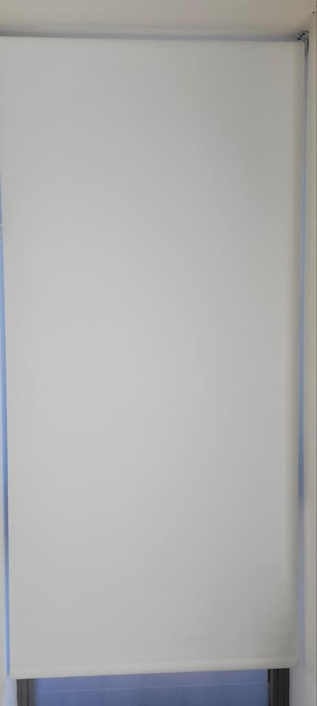 Wit rolgordijn 79,5 x 210 cm - Perfecte staat!, 200 cm of meer, Wit, Zo goed als nieuw, Modern, Neutraal