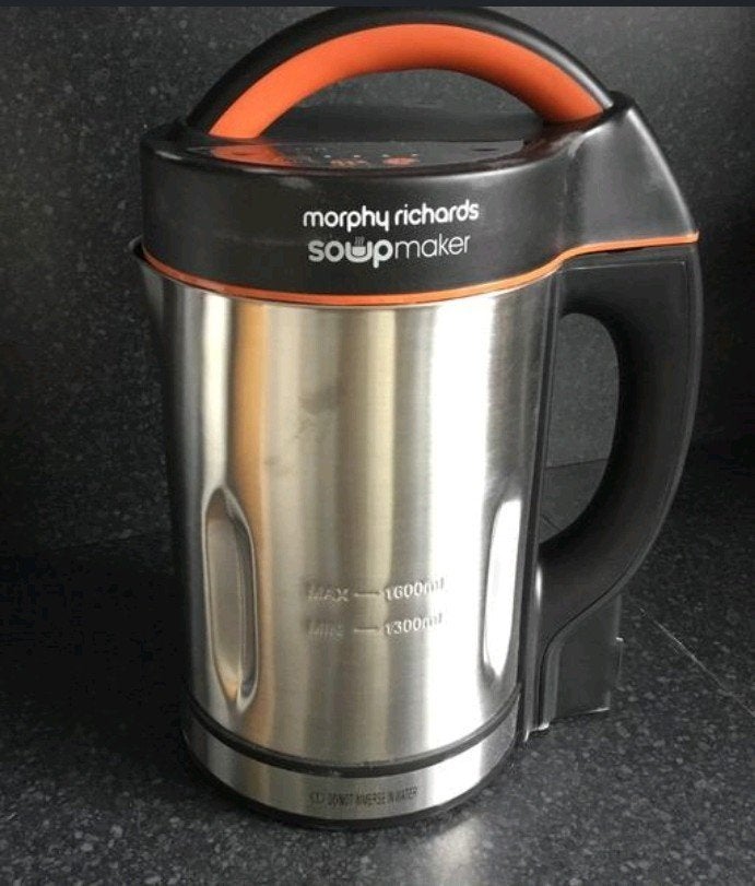 Morphy Richards 48822 Soup Maker, Ophalen of Verzenden, Zo goed als nieuw, Rvs