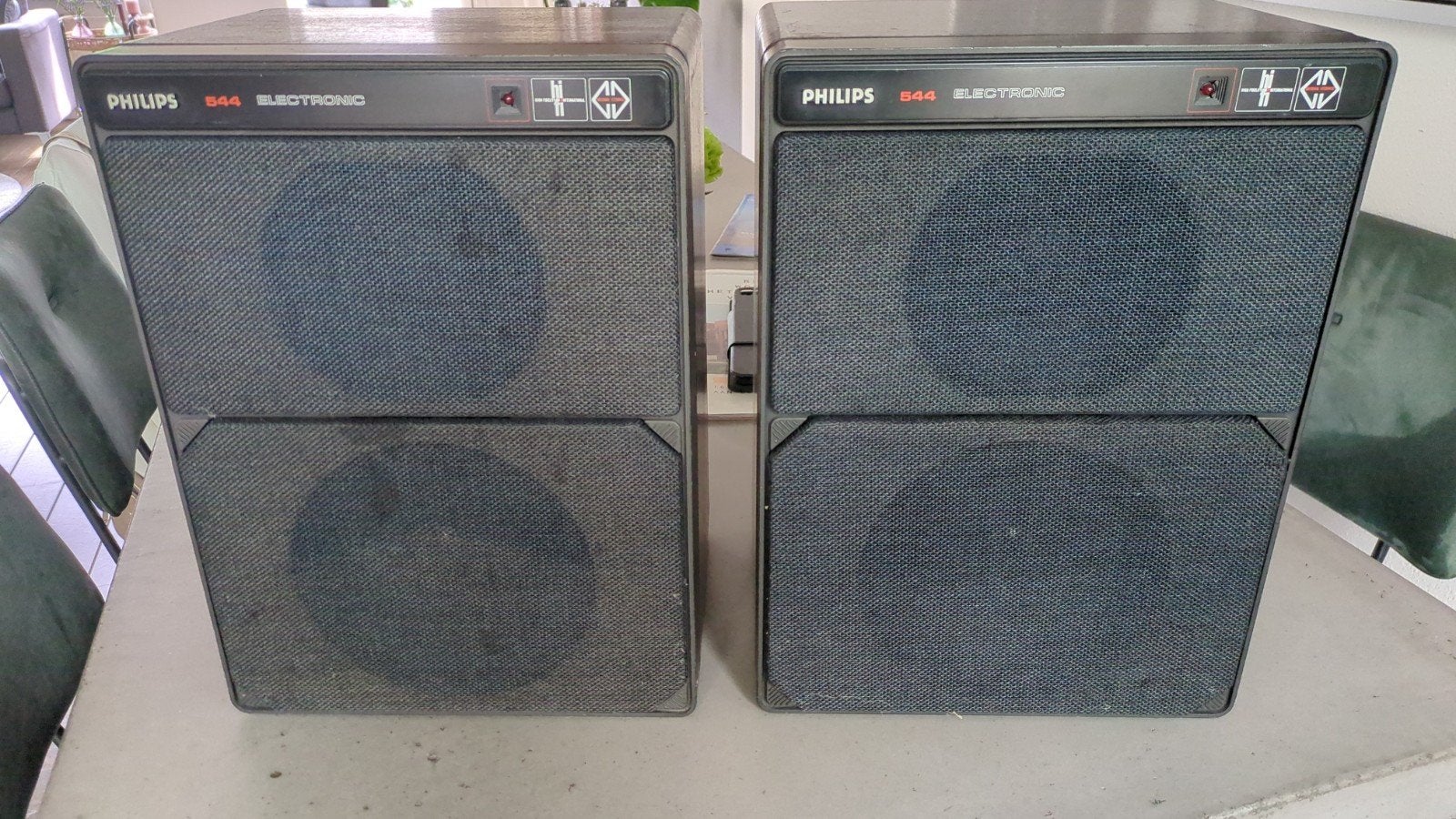 Philips 22RH544/00R Elektronische Luidsprekers (Paar), Audio, Tv en Foto, Luidsprekers, Stereo speakers, Philips, Gebruikt, Ophalen