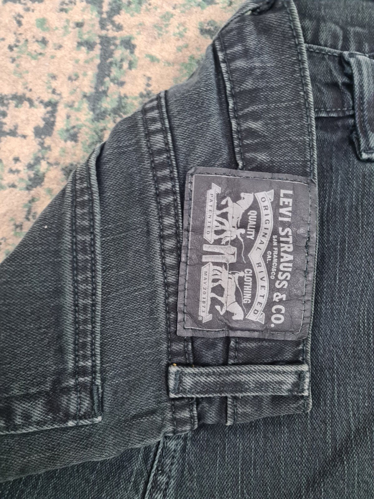 Levi’s straight fit W30 L32 Dames Tulsi3032 Zwart High-rise, Zwart, Ophalen of Verzenden, Zo goed als nieuw, W30 - W32 (confectie 38/40)
