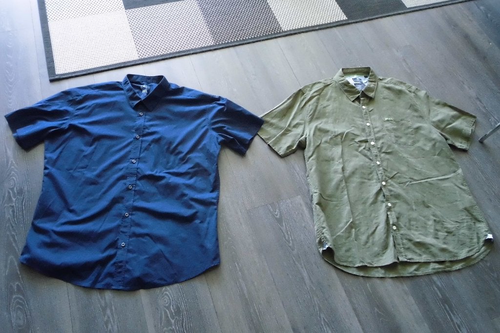 overhemden maat xxl, Ophalen of Verzenden, Gedragen, Blauw, Overige halswijdtes