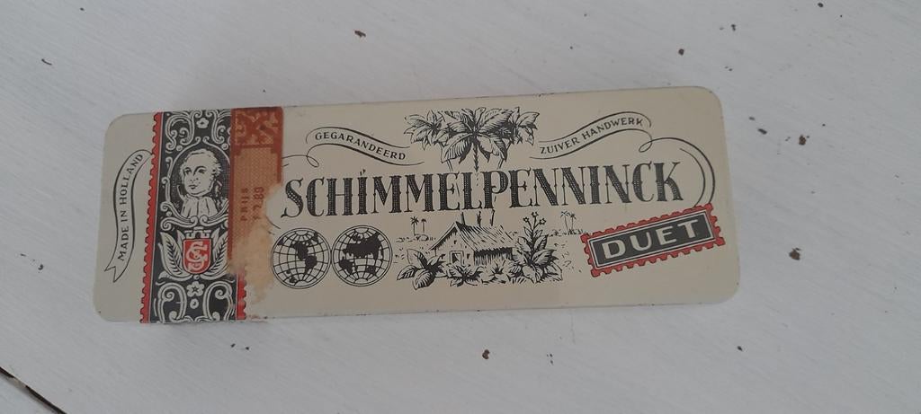 Oud sigaren blikje van Schimmelpenninck, Ophalen of Verzenden