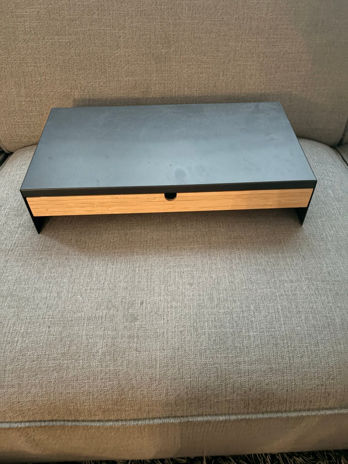 IKEA ELLOVEN Computer verhoger / koffiemachine standaard, Hout, Zo goed als nieuw, IKEA, Ophalen