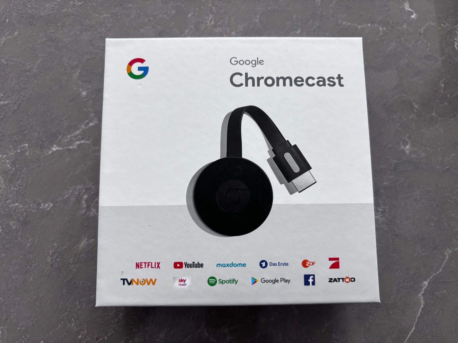 Google Chromecast - Zo goed als nieuw, compleet in doos, Audio, Tv en Foto, Mediaspelers, Ophalen of Verzenden, Zo goed als nieuw