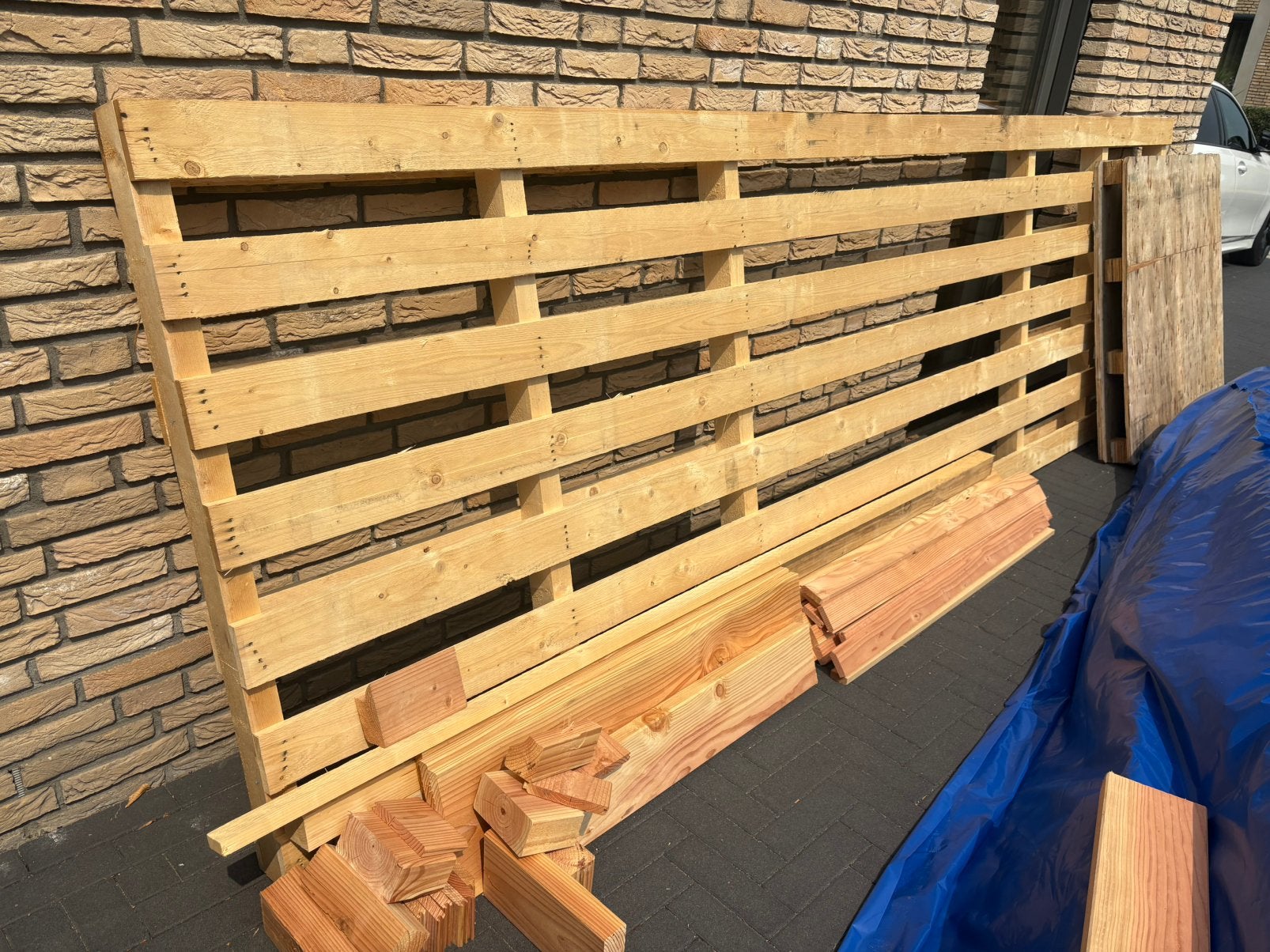 Gratis brandhout ophalen Zutphen, Ophalen, Zo goed als nieuw, 50 mm of meer, Pallet