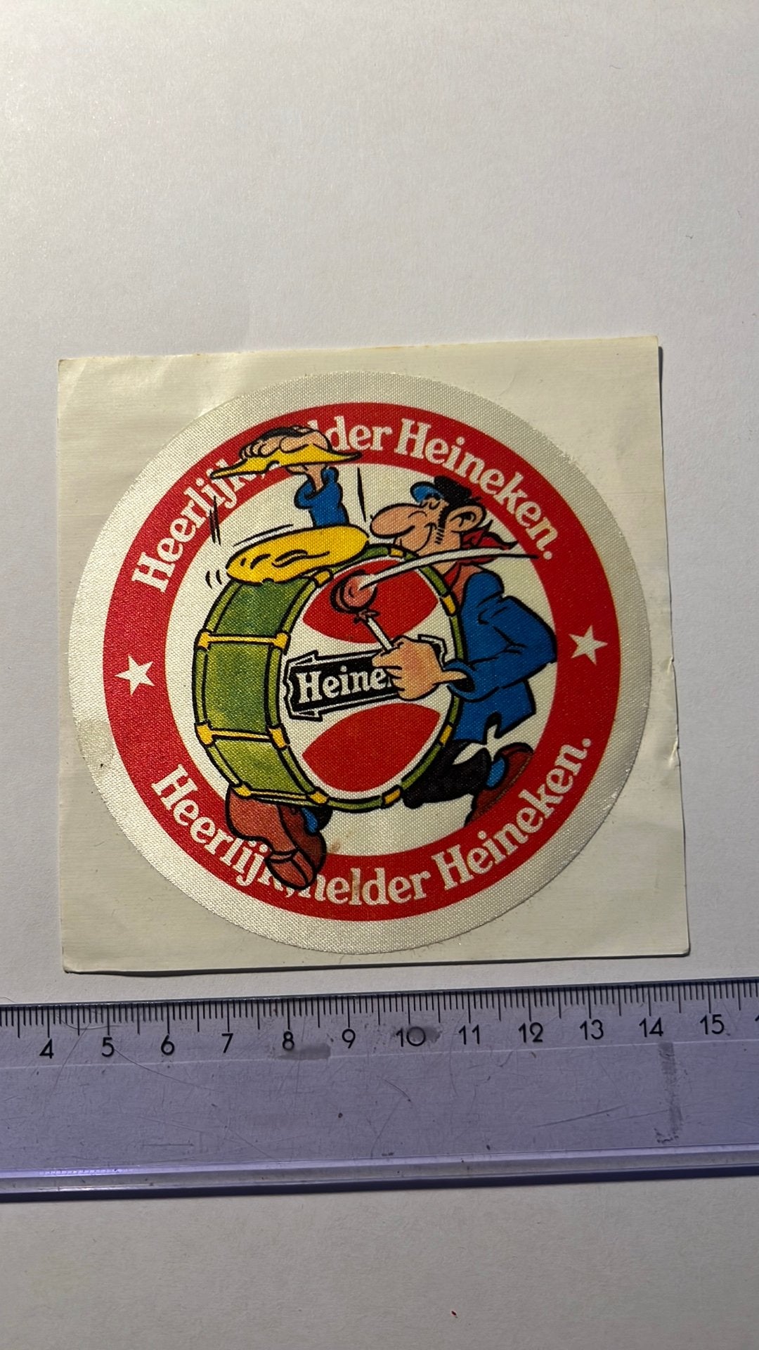 Heineken sticker, Verzamelen, Stickers, Ophalen of Verzenden, Zo goed als nieuw, Bedrijf of Vereniging