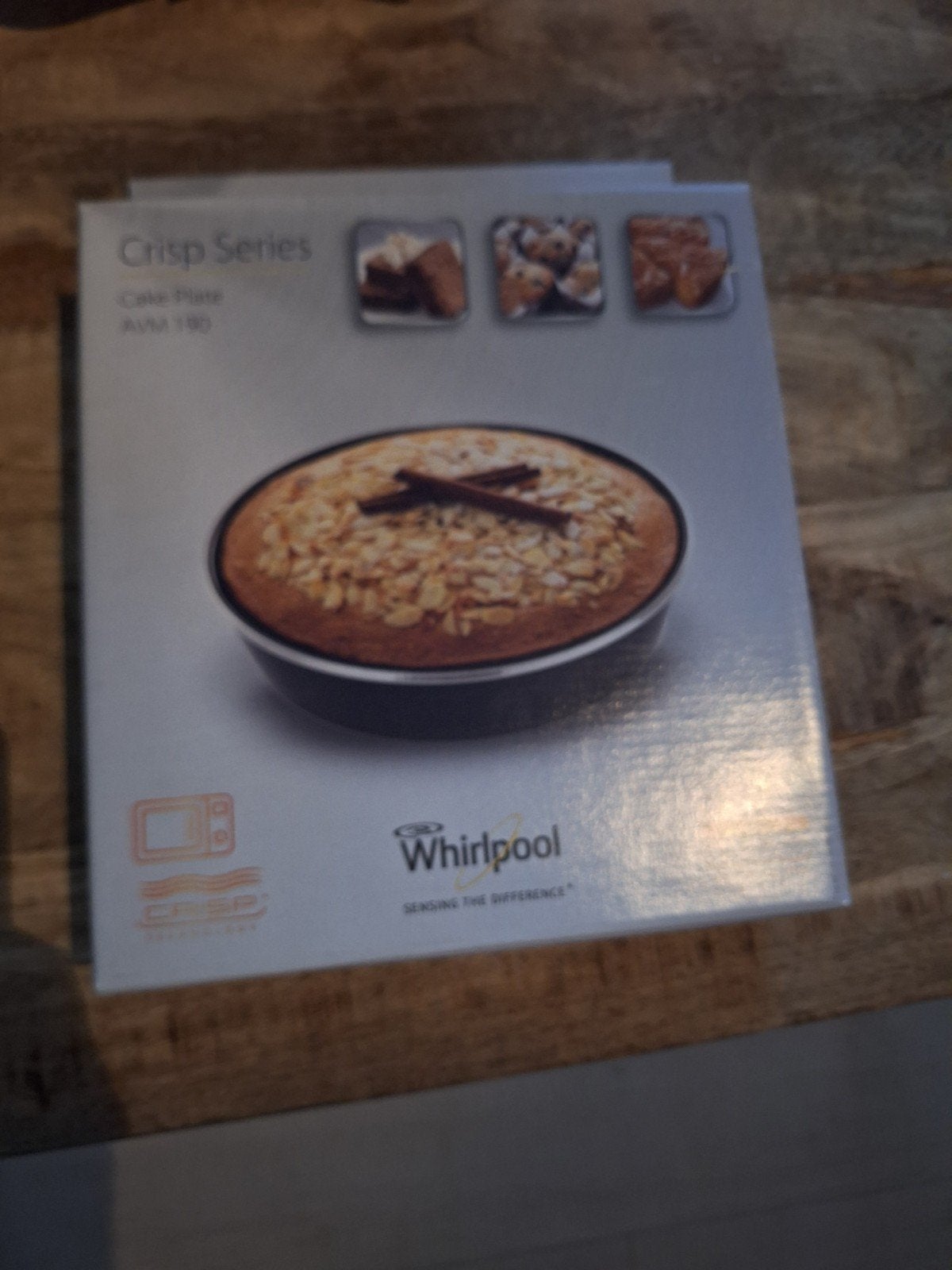 Whirlpool Crisp Plate AVM 190 - Voor knapperige gerechten, Ophalen, Nieuw, Crisp
