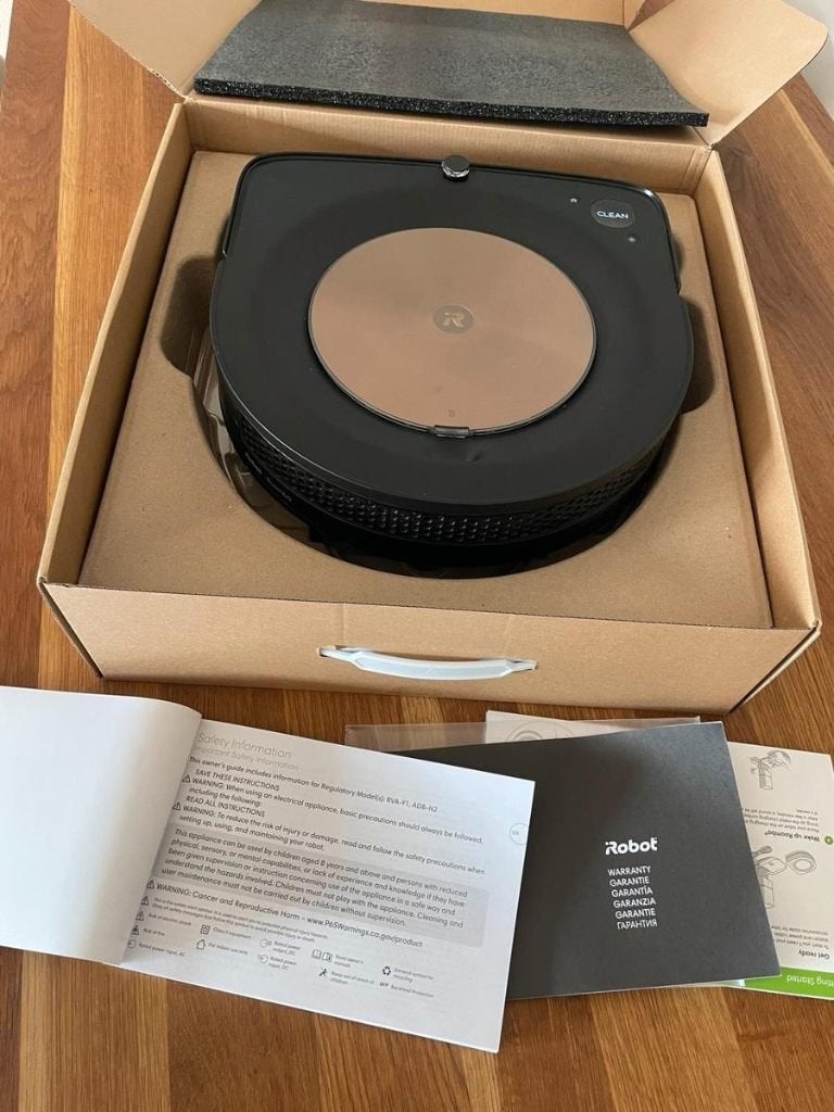 iRobot Roomba s9+ robotstofzuiger, Ophalen of Verzenden, Nieuw, Combi-reiniger