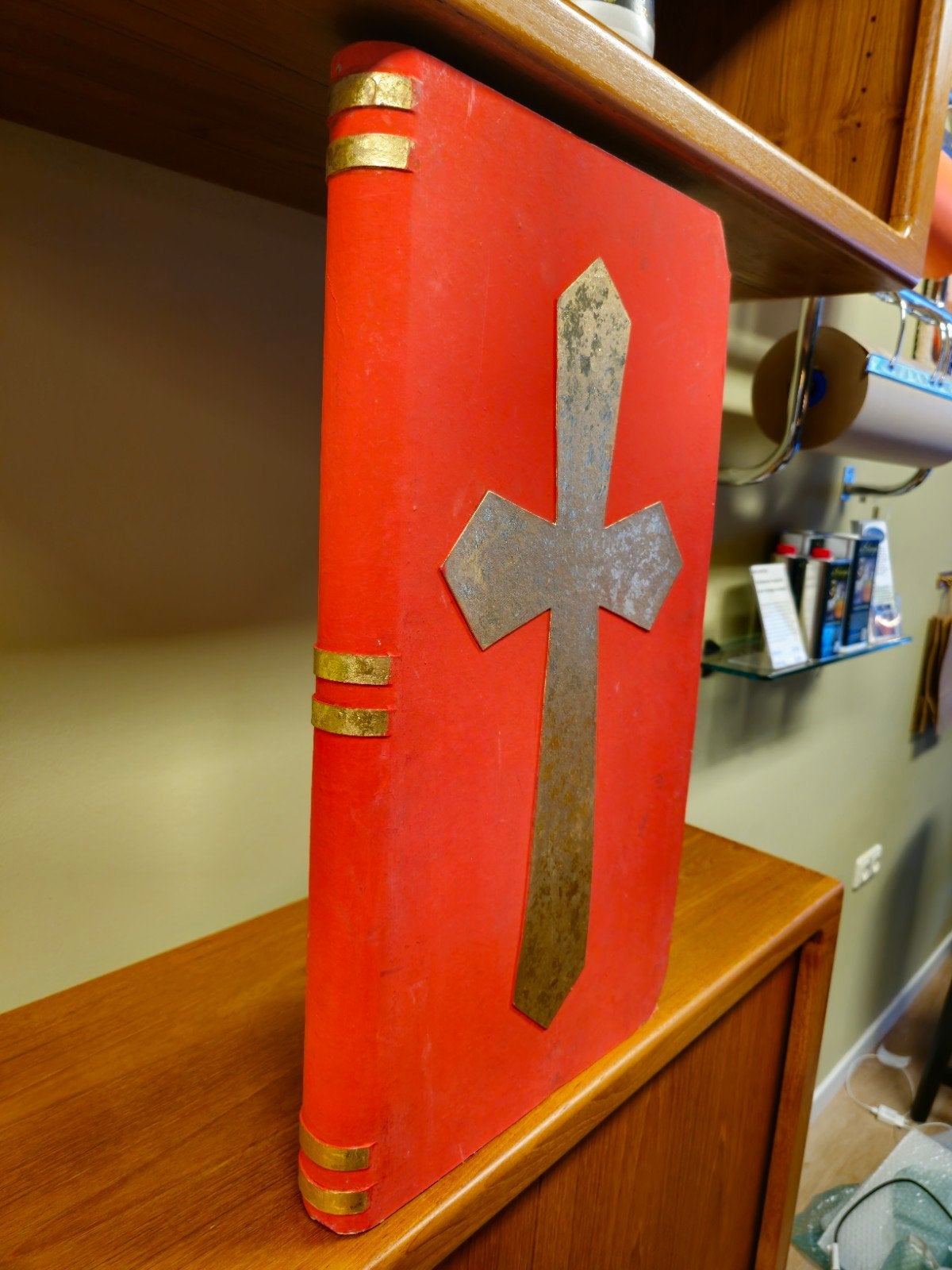 Vintage Sinterklaas Grote Boek Etalage Etalagematriaal, Ophalen of Verzenden, Nvt, Nvt, Nvt