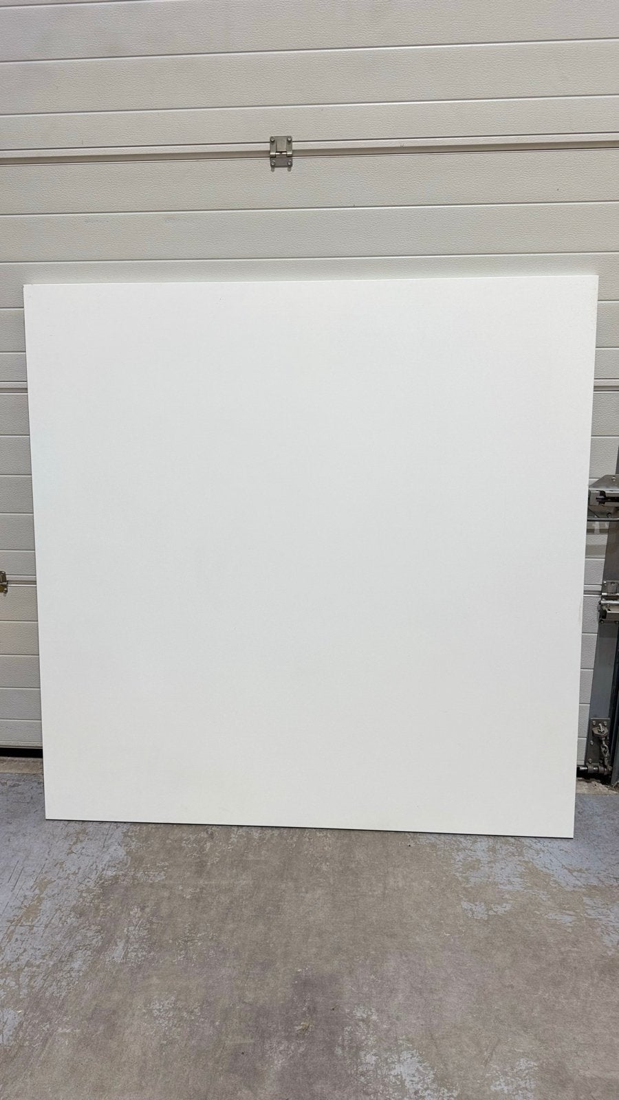Wit tafelblad 160 x 160 cm, Huis en Inrichting, Ophalen, Vierkant, Tafelblad, 150 tot 200 cm