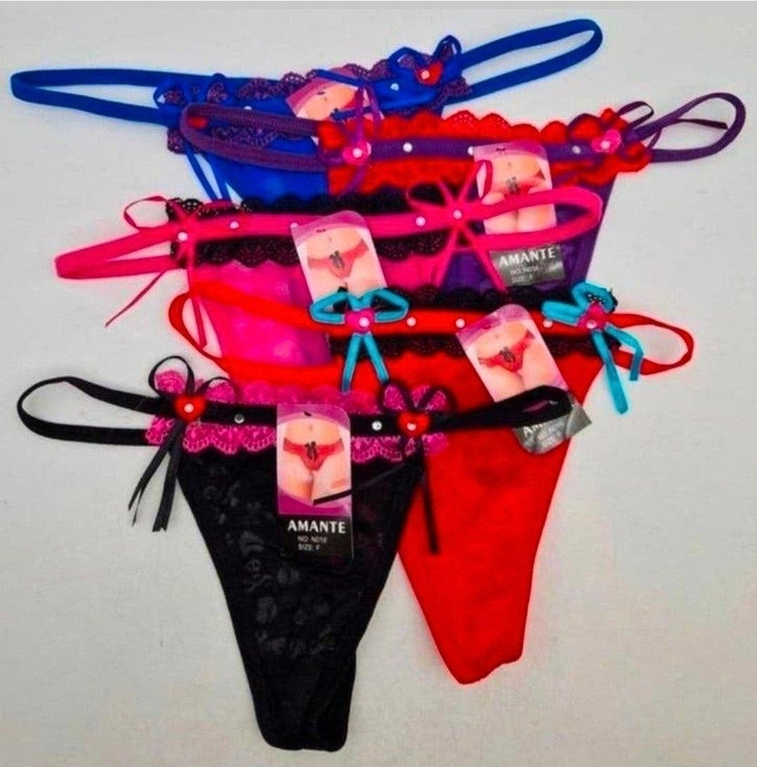Partij strings 90 stuks € 0,30 p.st., Kleding | Dames, ., String, Ophalen of Verzenden, .