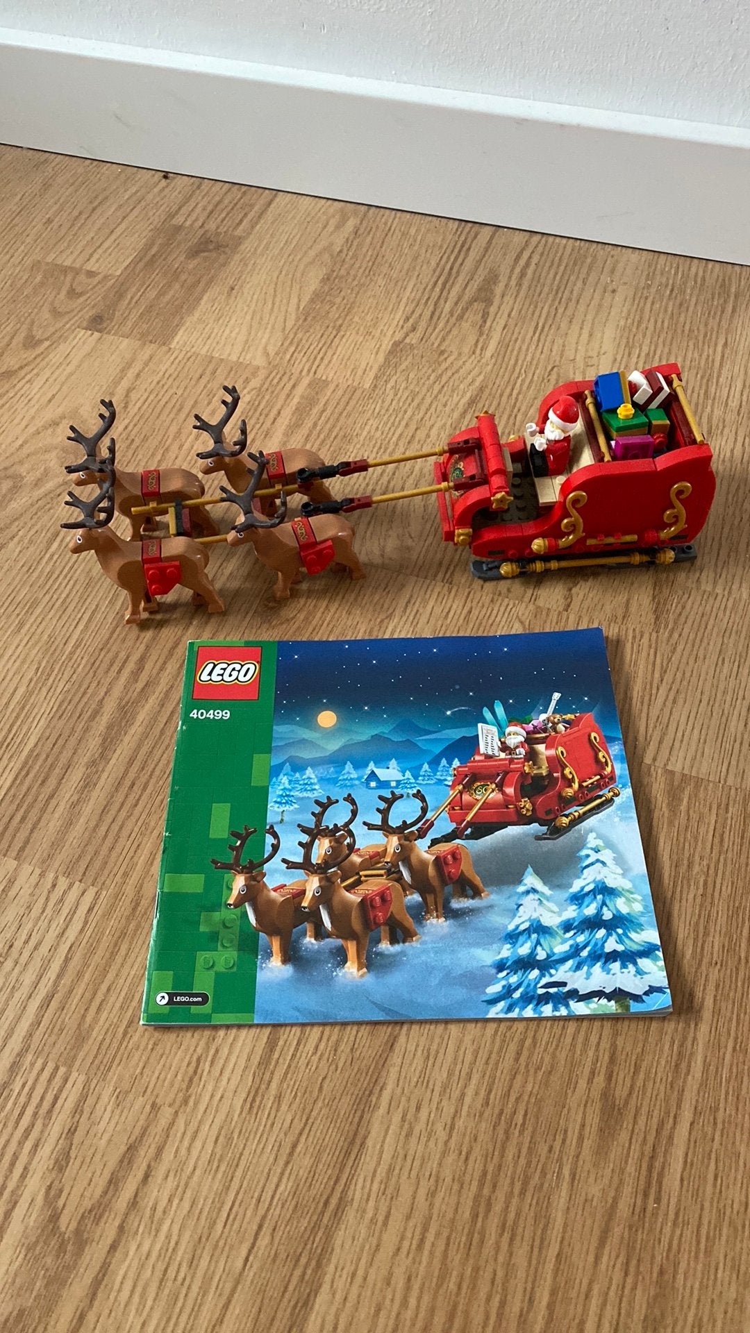 Lego arreslee kerstman 40499, Ophalen of Verzenden, Zo goed als nieuw