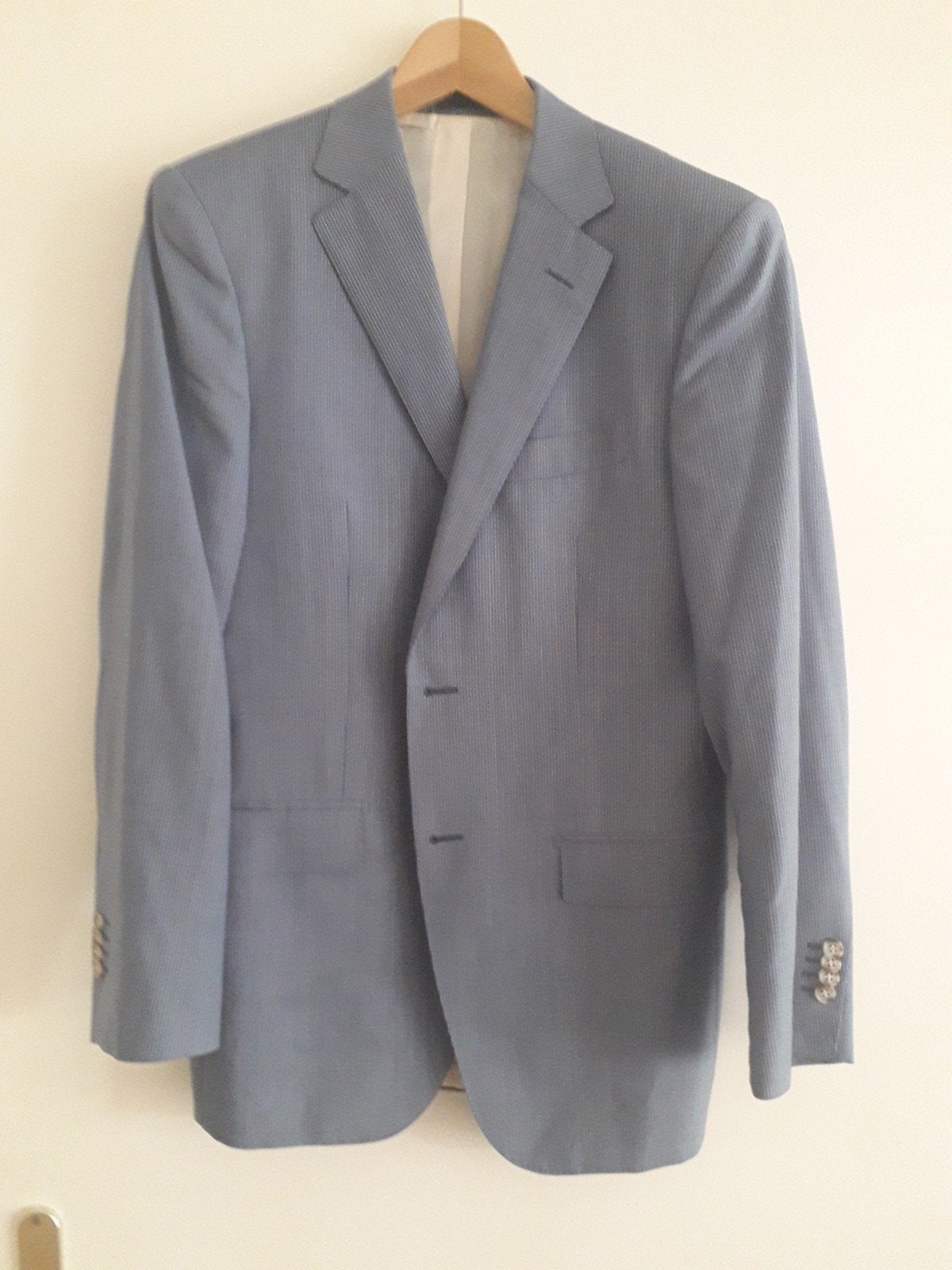 Suitsupply colbert van pure wol super 120's, Blauw, Overige maten, Ophalen of Verzenden, Zo goed als nieuw