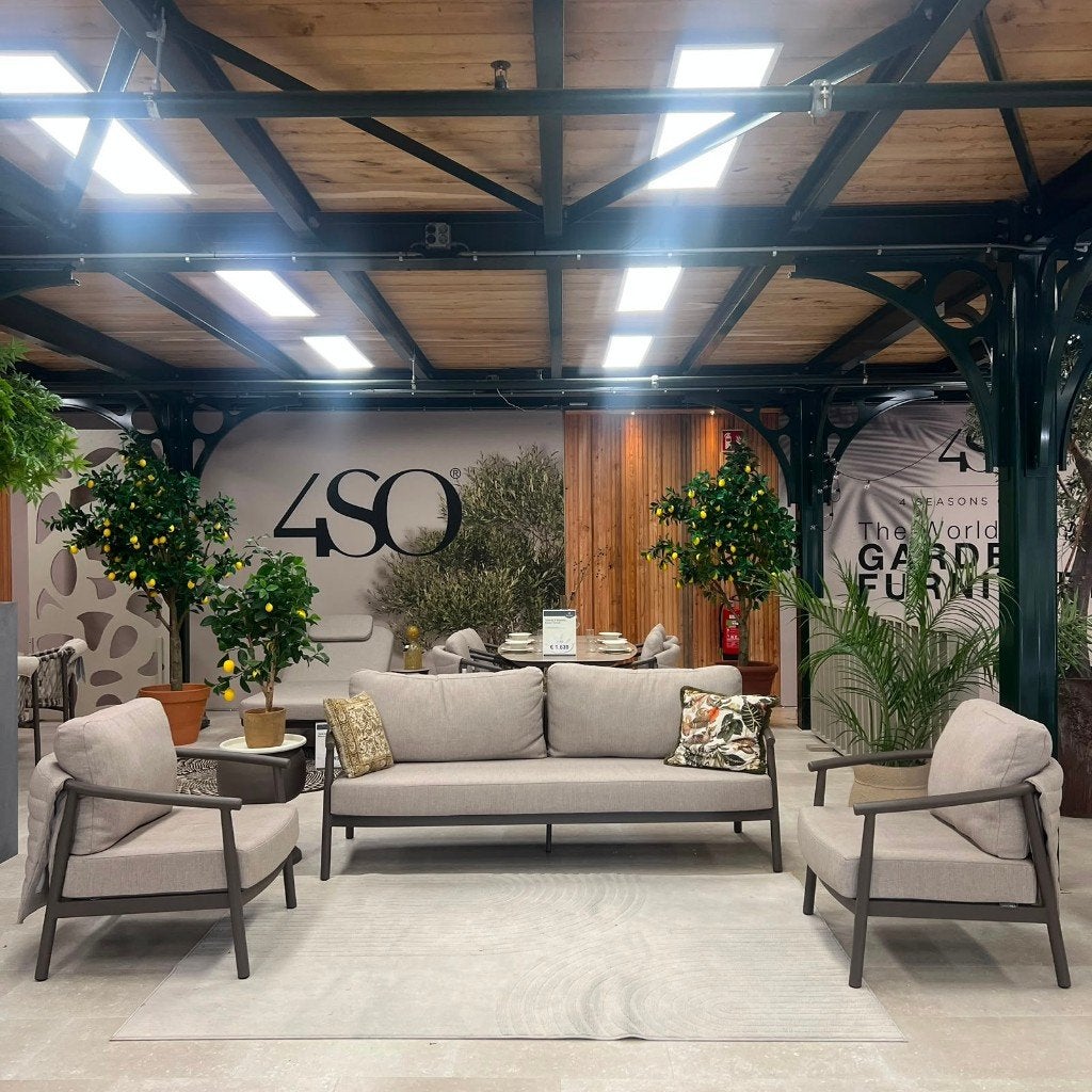 Barolo Loungeset | Showroommodel, Ophalen, 5 zitplaatsen, Gebruikt, Aluminium