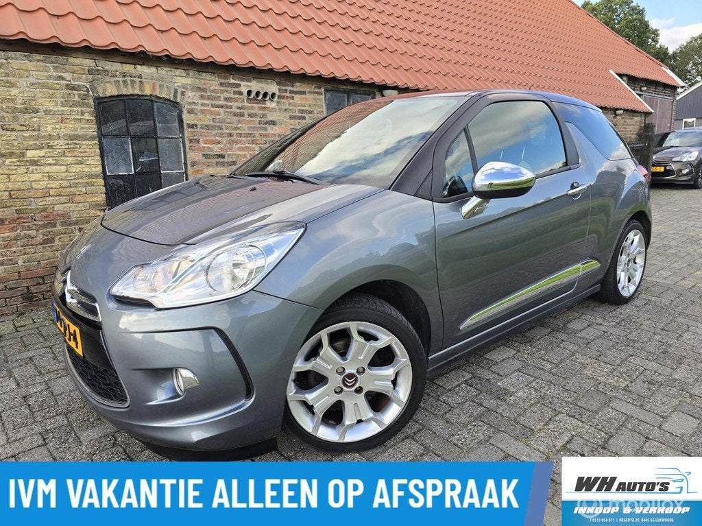 Citroen DS3 1.6 VTi So Chic AUTOMAAT! | LEER, Auto's, Citroën, Euro 5, 15 km/l, Gebruikt, 4 cilinders